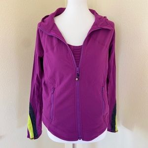 Lululemon hoodie with racer stripes